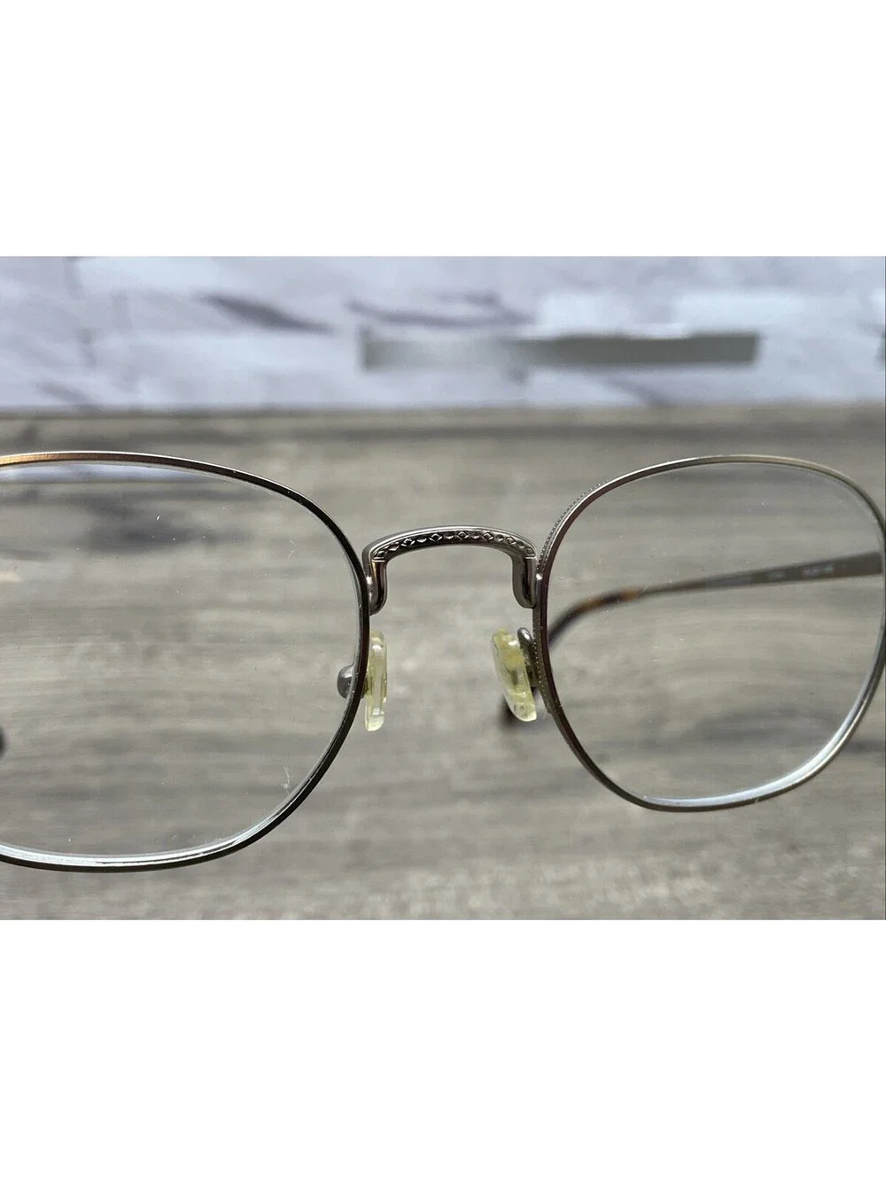 Badgley Mischka Eyeglasses Frames Only, Carter, 48-20-145, Antique Gold